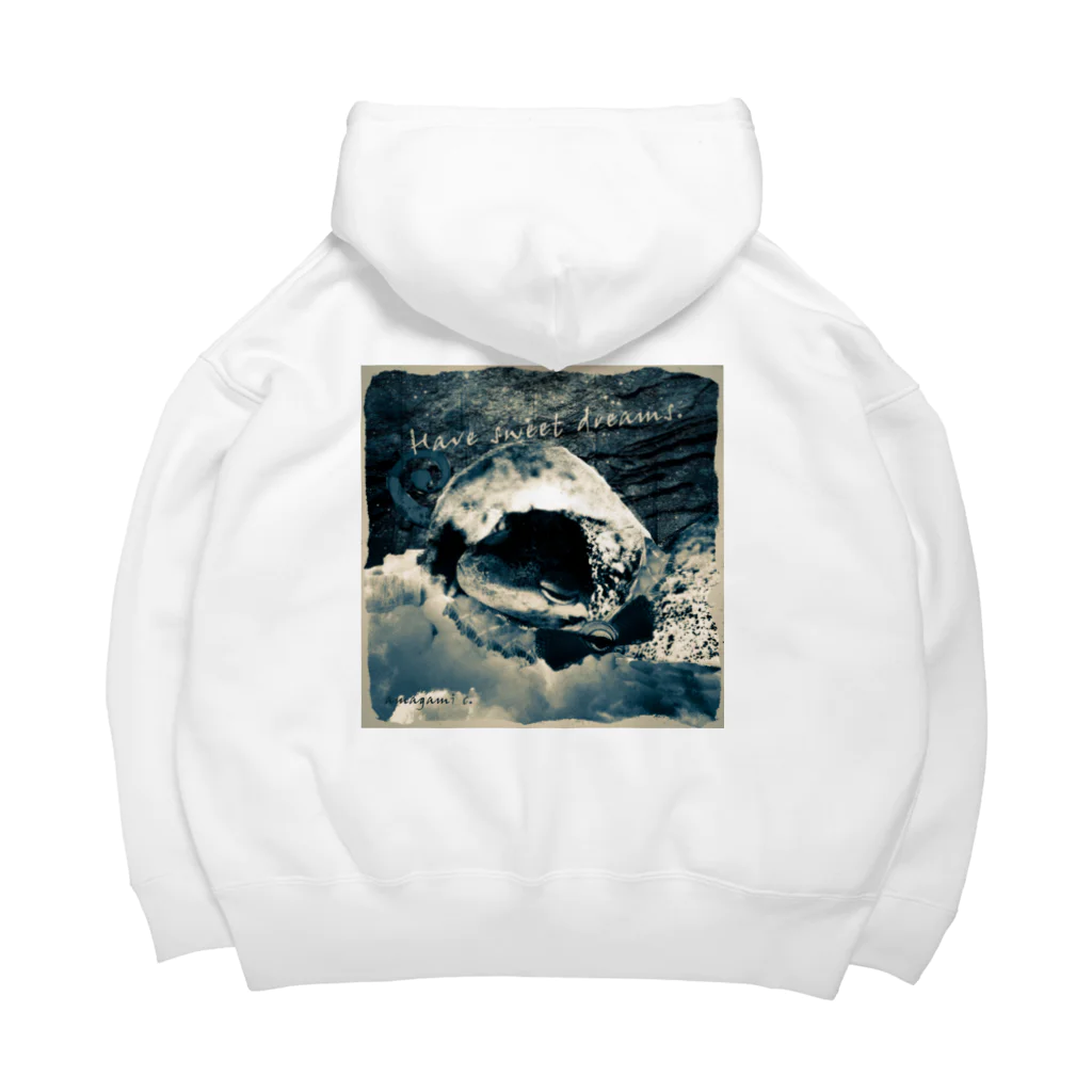 Laugh Rain Laboの夢路 mono ver. Big Hoodie