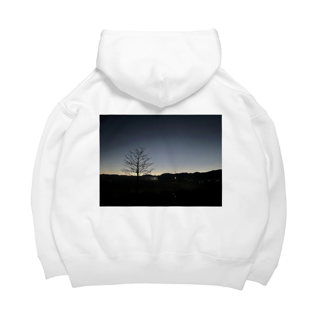 2929gawDesignShop358のEarly winter sunrise Big Hoodie