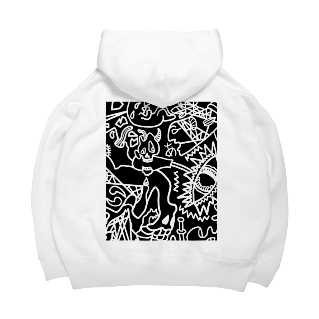 いぇいのゲルニック　黒 Big Hoodie