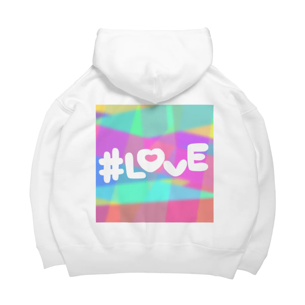 なしこはうすの#LOVE(背景あり) Big Hoodie