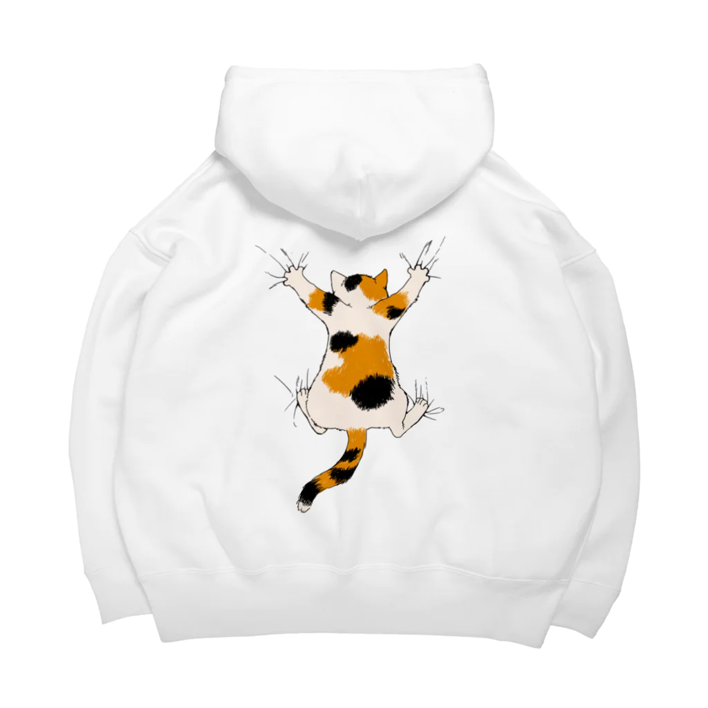 あふぐろ屋の気まま三毛猫（両面） Big Hoodie