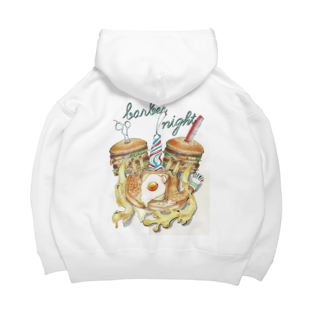 foodies - フーディーズのfoodies - barber night Big Hoodie