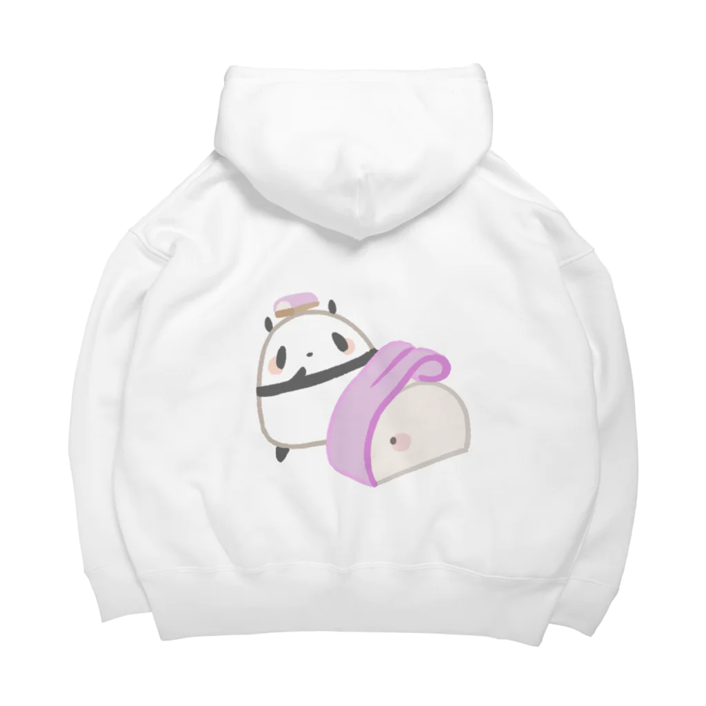 うさやのかまぼこが持つポテンシャルにほれぼれするパンダ Big Hoodie