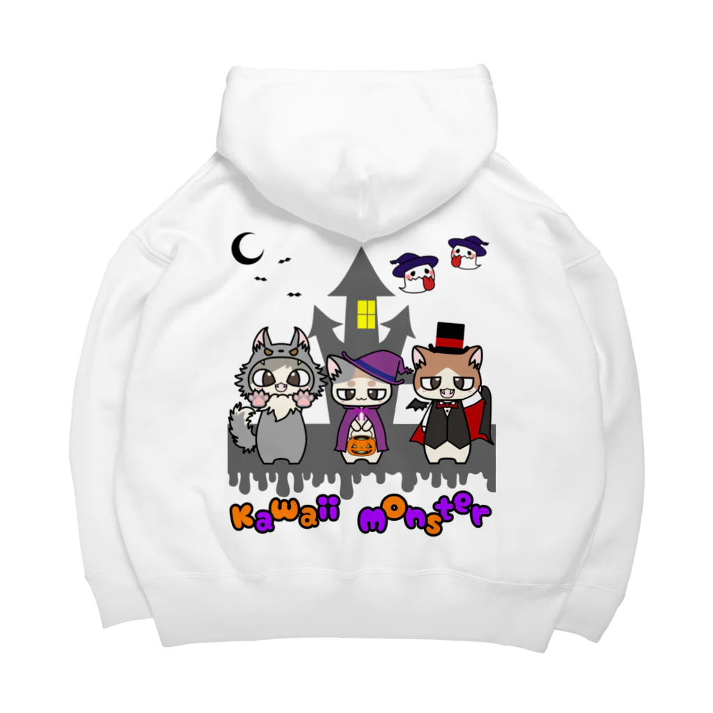 ねことおひるねのはろうぃん Big Hoodie