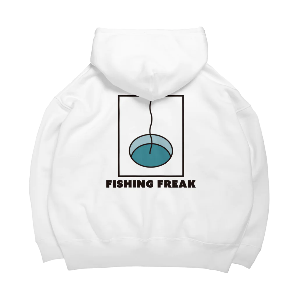 tsuriii(ツリー）のWinter Fishing_wakasagi Big Hoodie