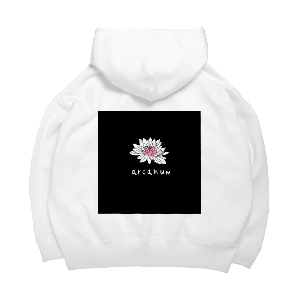 たいきのワンポイント　蓮の花 Big Hoodie