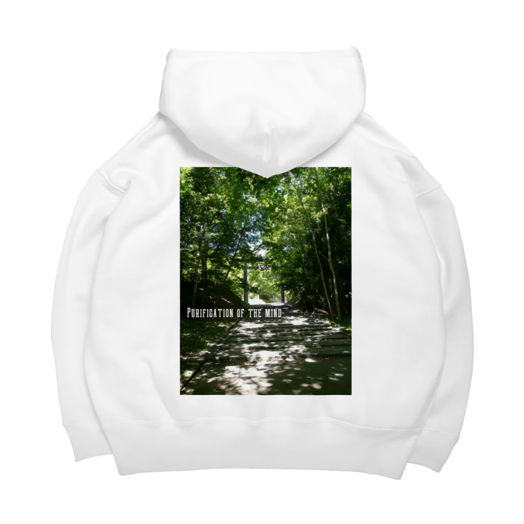 TAKUYA DESIGN WORKSのPurification of the mind Big Hoodie