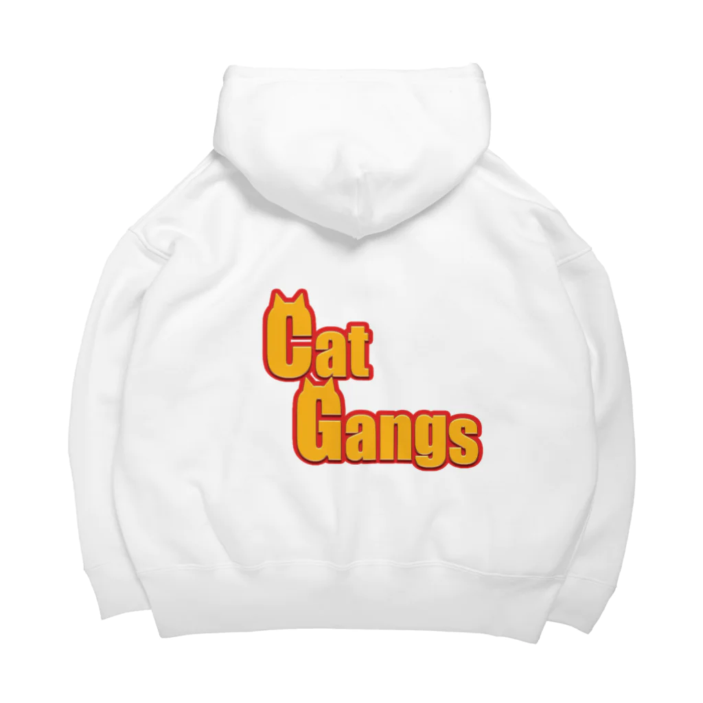 あにまるのcat gangs ビッグシルエットパーカー