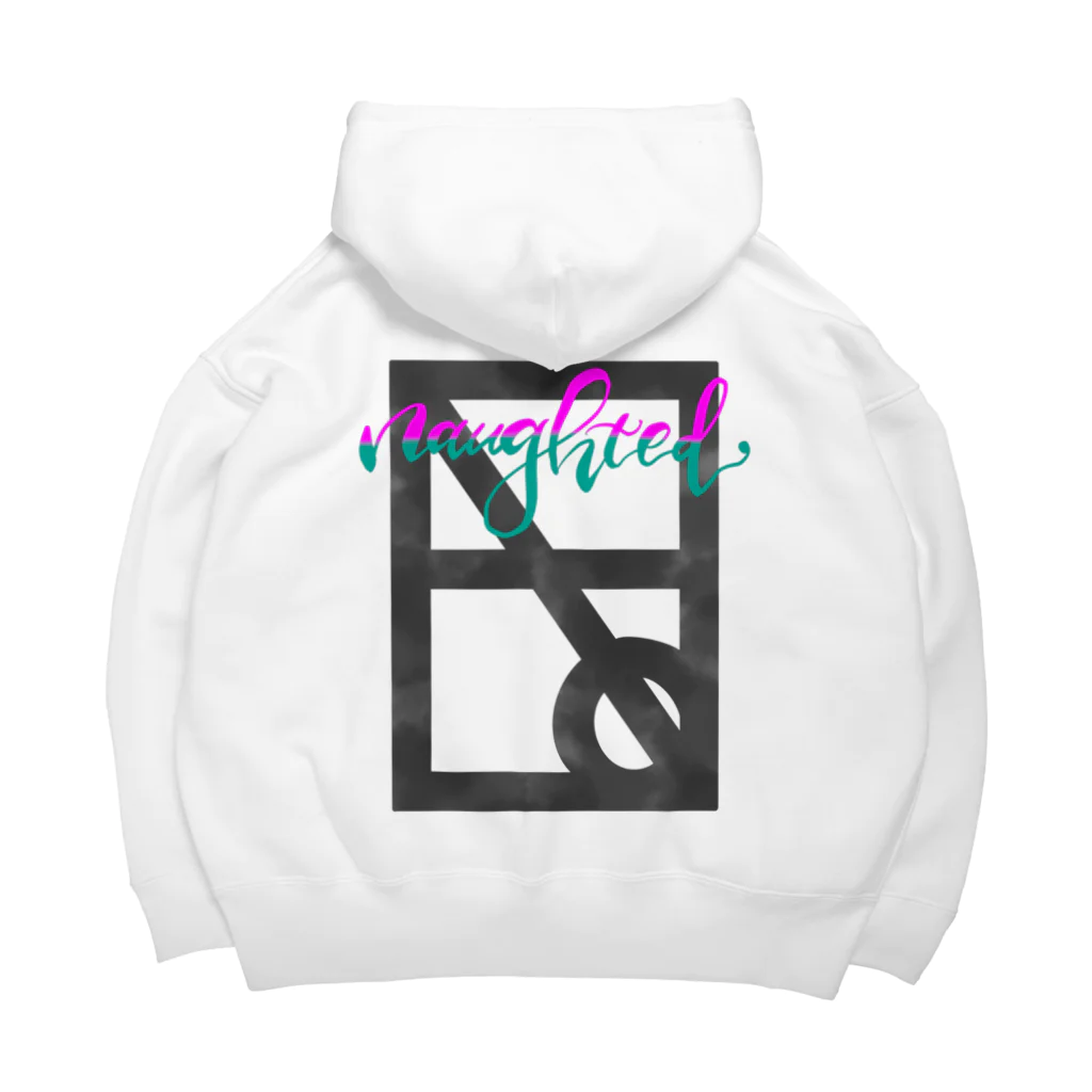 NauGhtEd physical ShopのNauGhtEd Street LOGO Big Hoodie