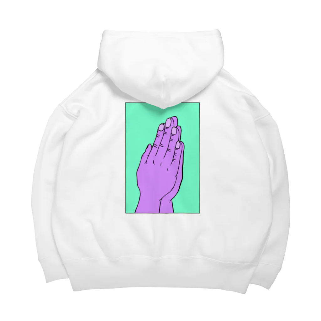 Niebuhrのpray hand Big Hoodie