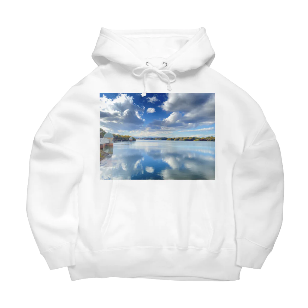 もももの湖 Big Hoodie