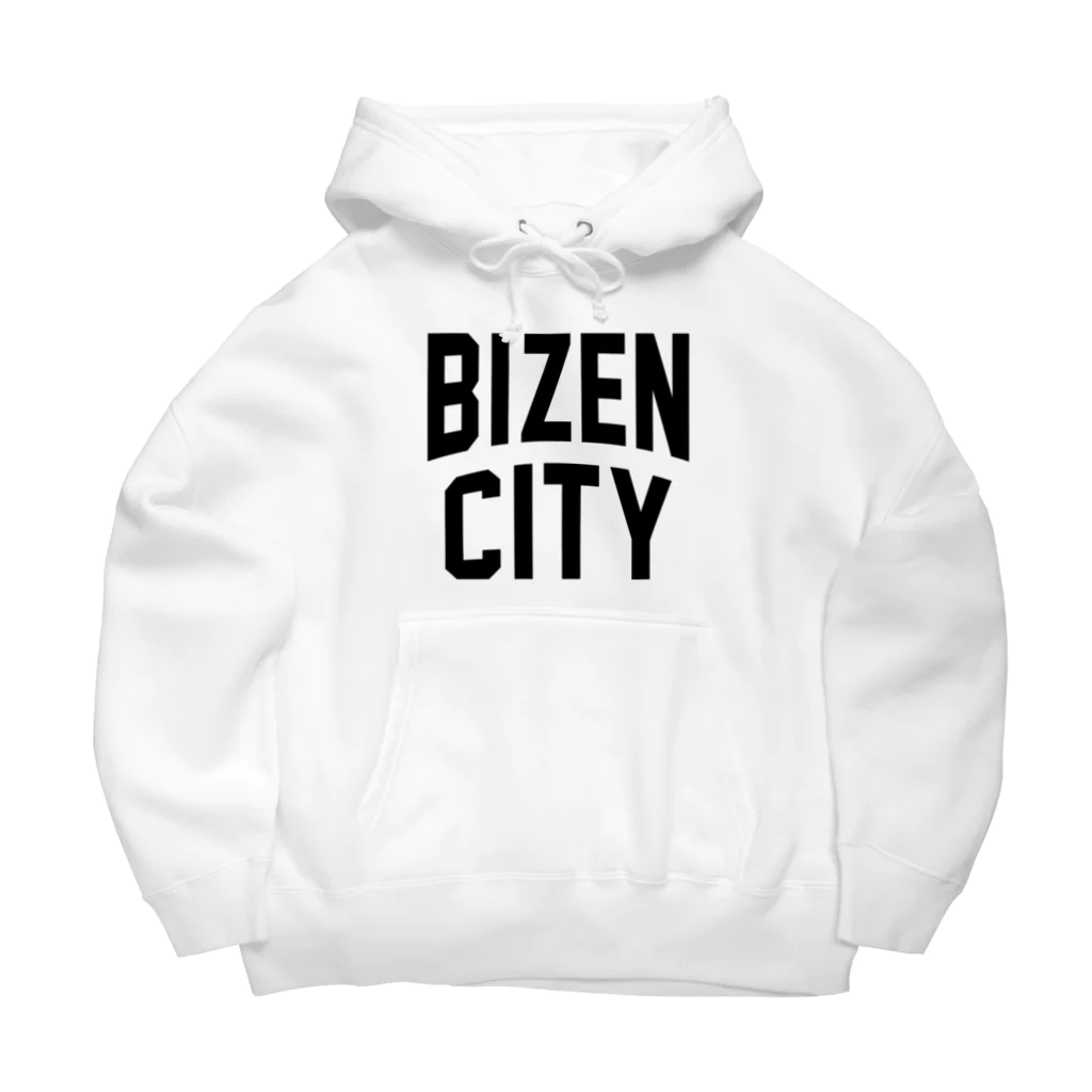 JIMOTOE Wear Local Japanの備前市 BIZEN CITY ビッグシルエットパーカー