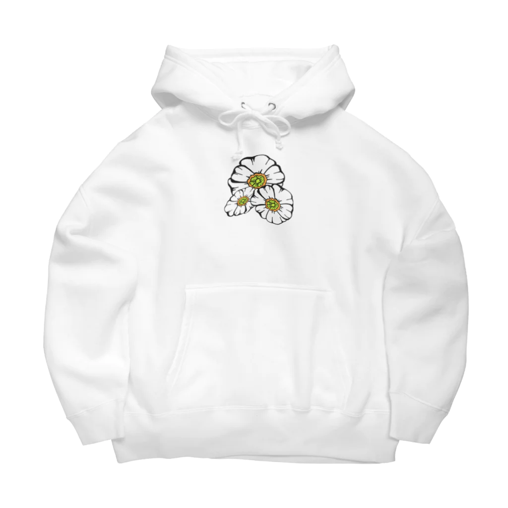 花瓶の疑問のポピー Big Hoodie