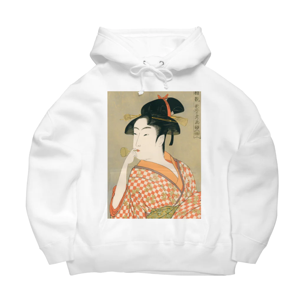 寿めでたや(ukiyoe)のUkiyoe　Utamaro Big Hoodie