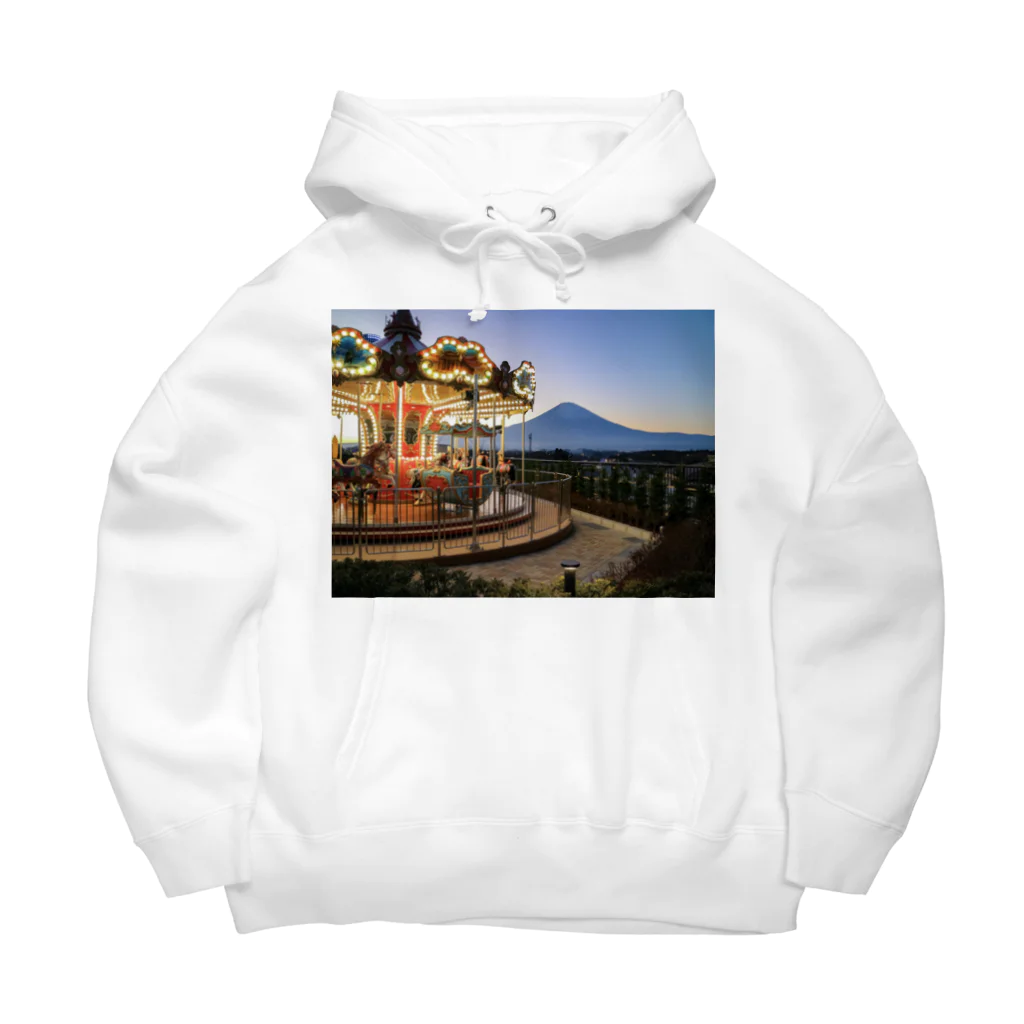 Un-Obliviateの甘い夕景が包む空気で Big Hoodie