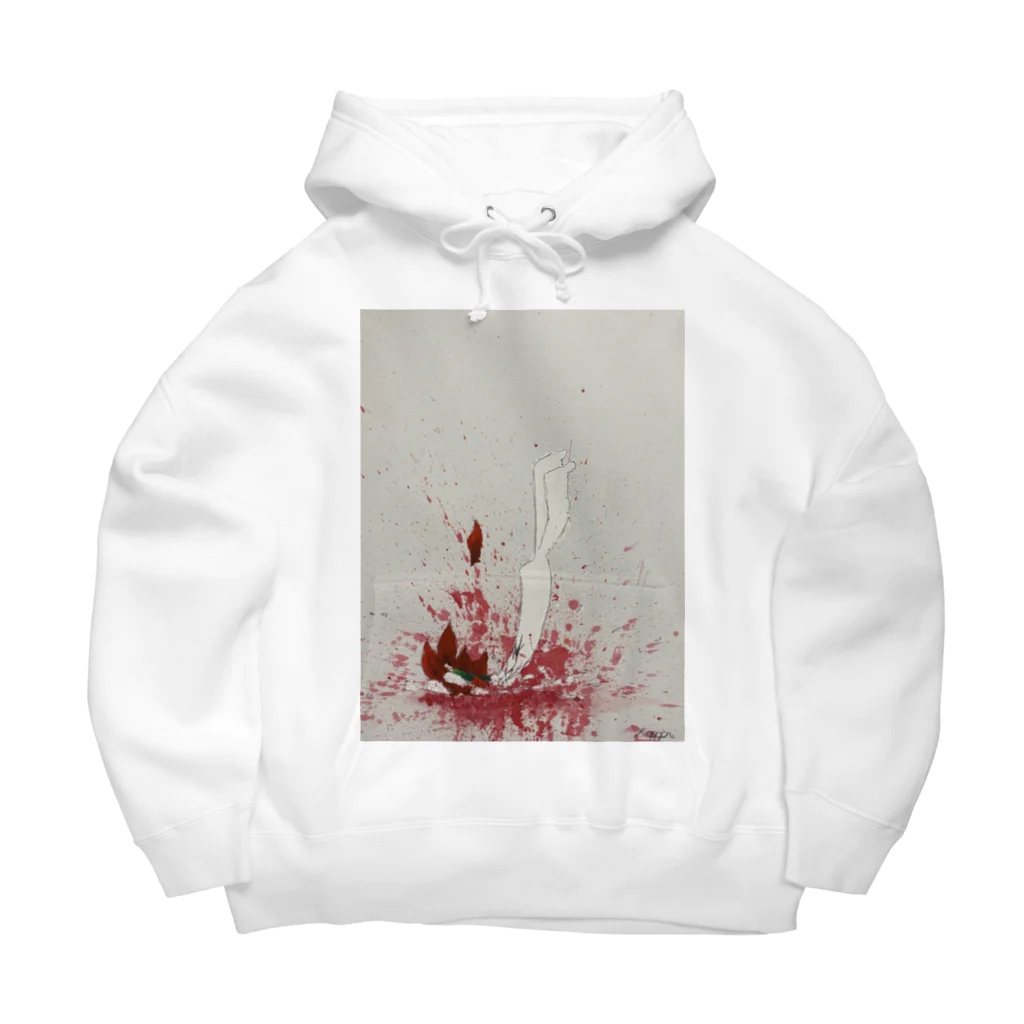 花瓶の疑問の飛び降り自殺 Big Hoodie