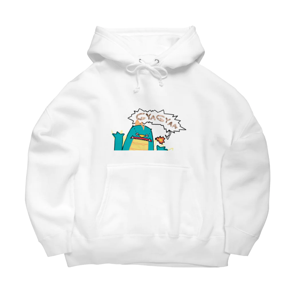 創作おからっつの販売おからっつの怪獣ぎゃぎゃー Big Hoodie