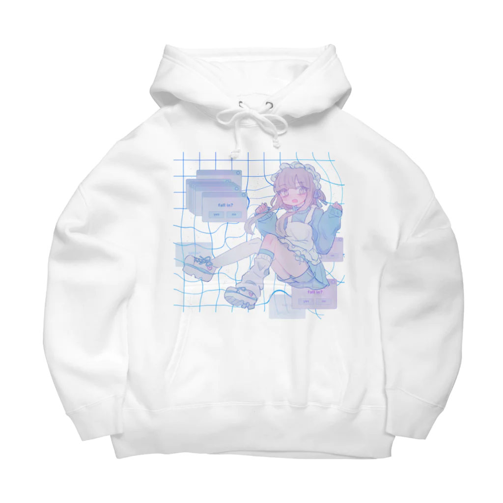 あくむ病院のfall in clear（ゆめかわいいトリップ） Big Hoodie