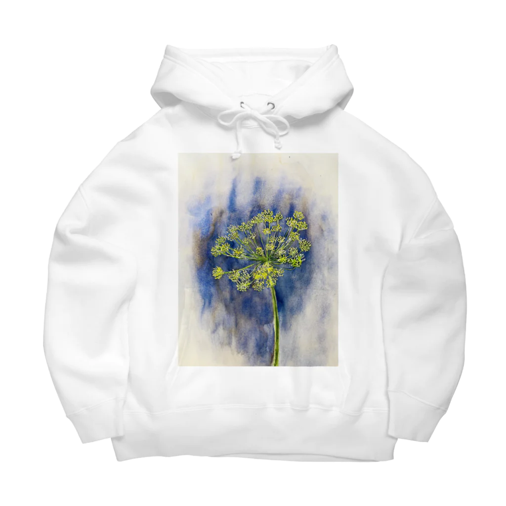 あおニャーマンの植物画着彩2 Big Hoodie