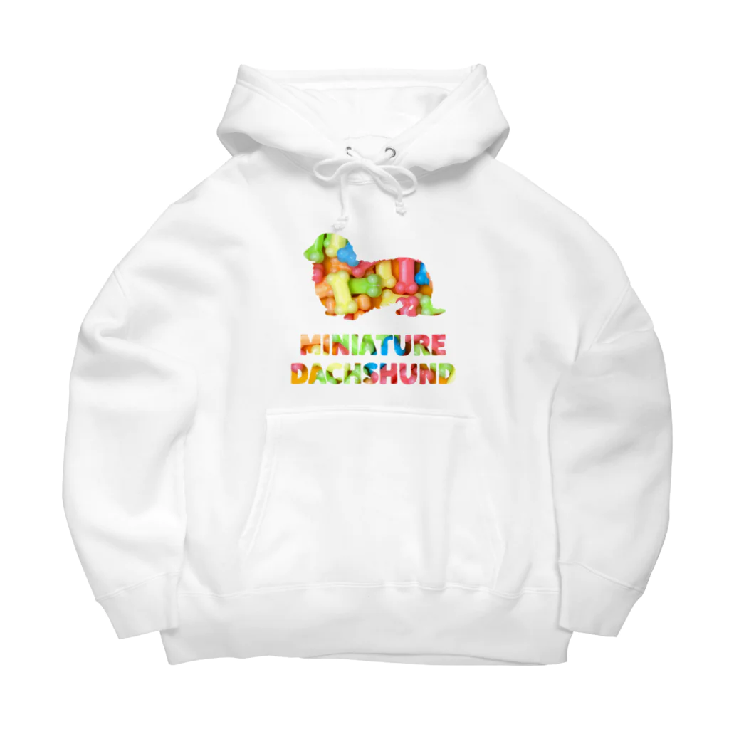 onehappinessのミニチュアダックスフンド　骨ガム Big Hoodie