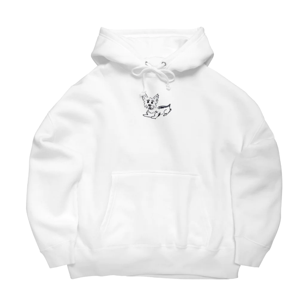 Makoto_Kohaneのシンプルヨーキー Big Hoodie