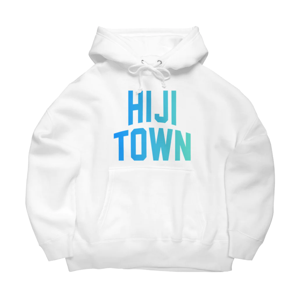 JIMOTOE Wear Local Japanの日出町 HIJI TOWN ビッグシルエットパーカー