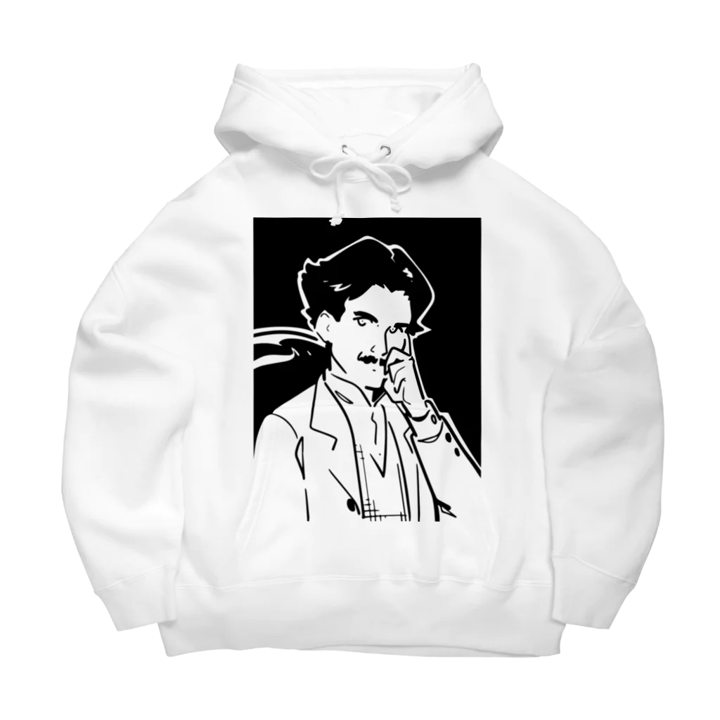 山形屋米店のニコラ・テスラ（Nikola Tesla） Big Hoodie