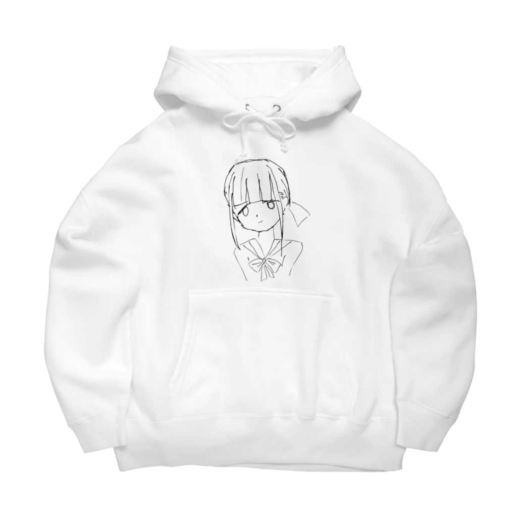 タフ4まんちゃん𝒐𝒇𝒇𝒊𝒄𝒊𝒂𝒍 𝒔𝒉𝒐𝒑のアマ子 Big Hoodie