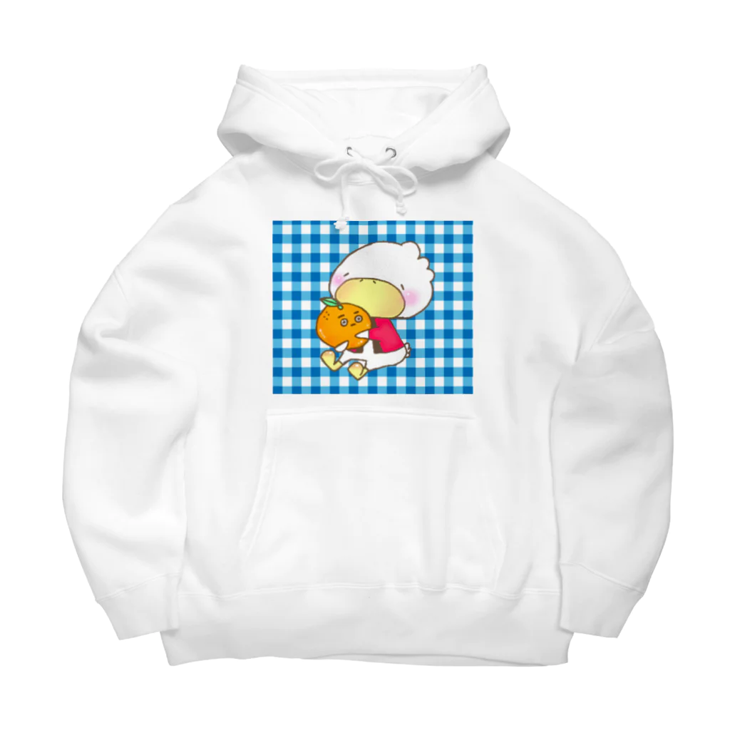 雑貨屋のオソラさんのなかよしすがもん Big Hoodie