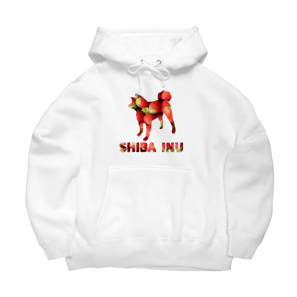 onehappinessのいちご　柴犬 Big Hoodie