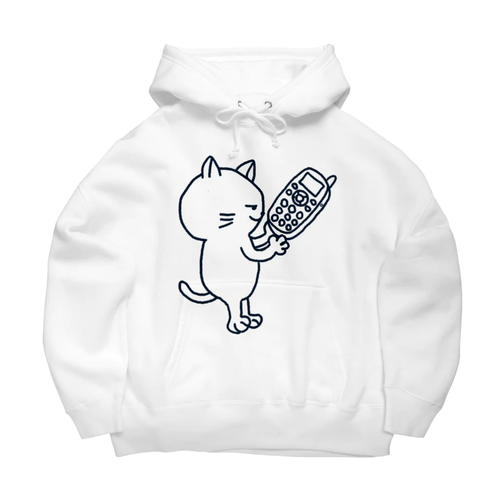 風野ひつじのガラケー猫 Big Hoodie