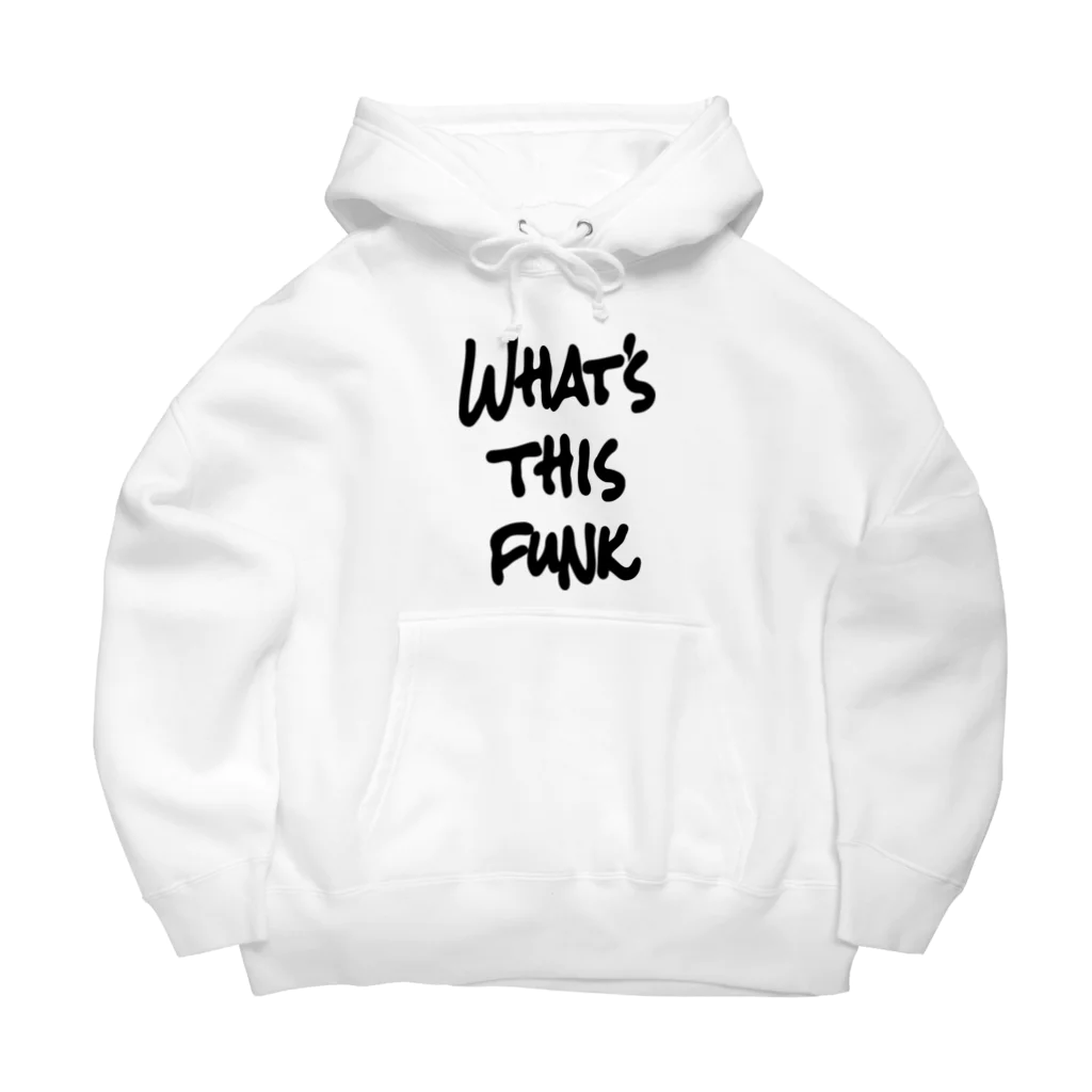 AliviostaのWhat's this funk ロゴ ヒップホップ Big Hoodie