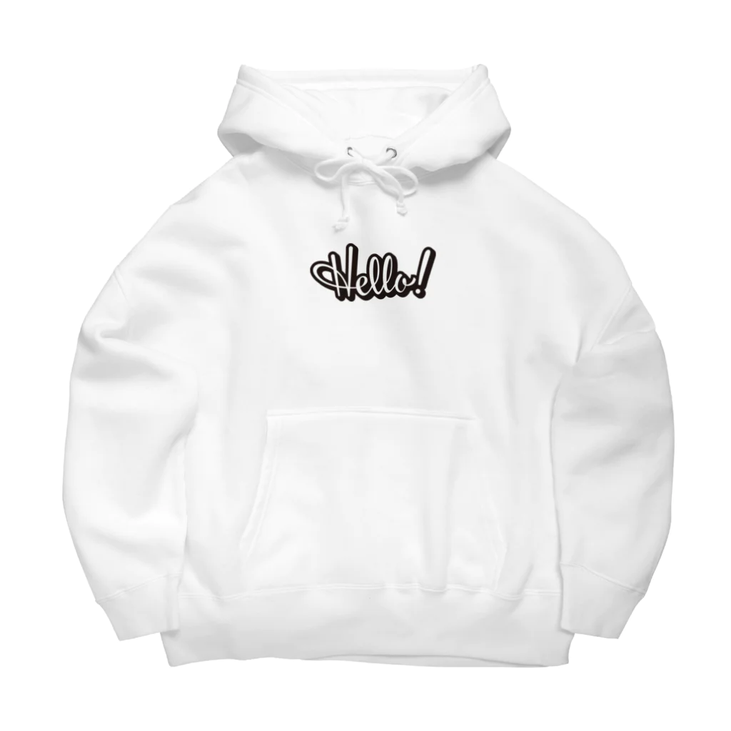 bob hattoriのHello! Big Hoodie