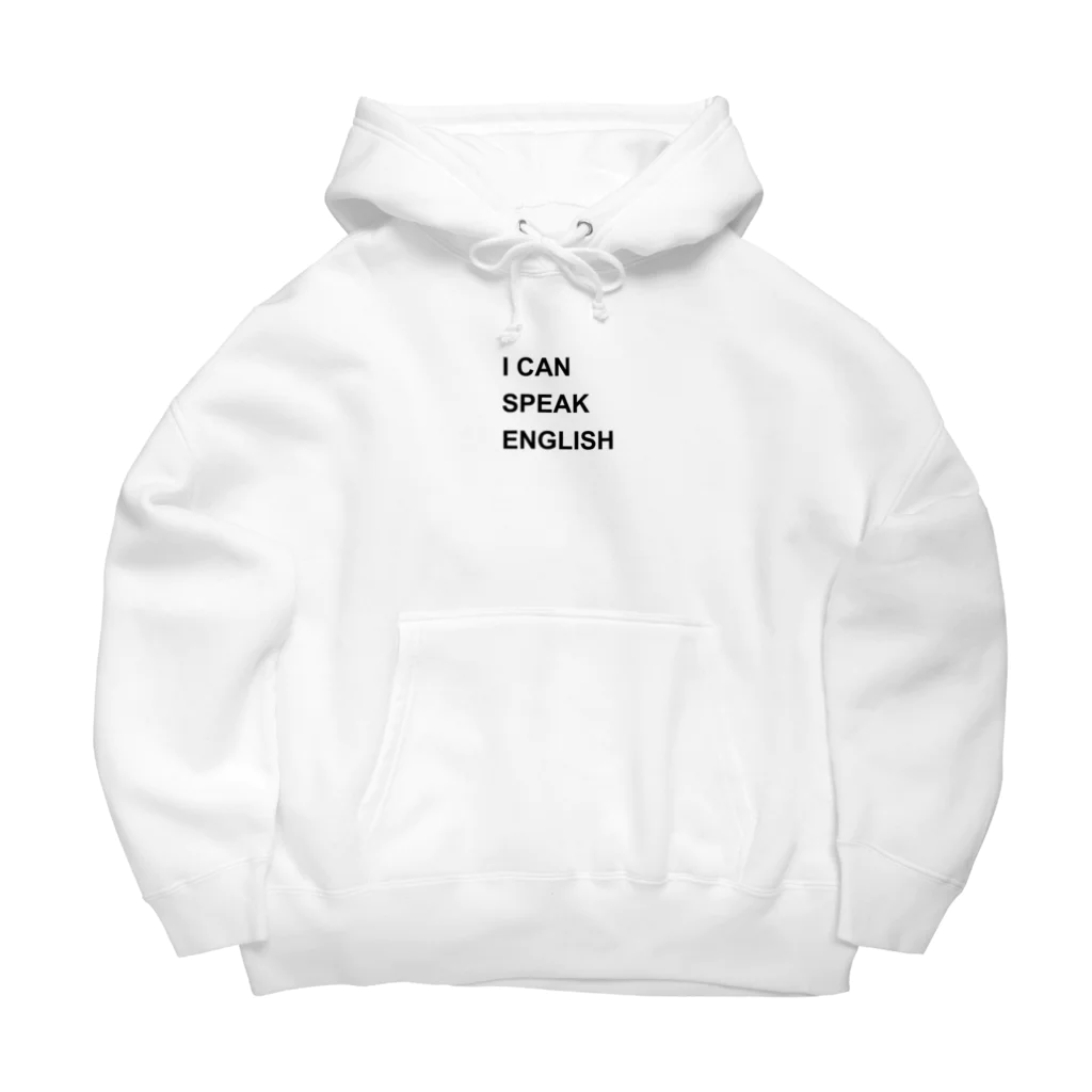 異文化交流のI CAN SPEAK ENGLISH Big Hoodie