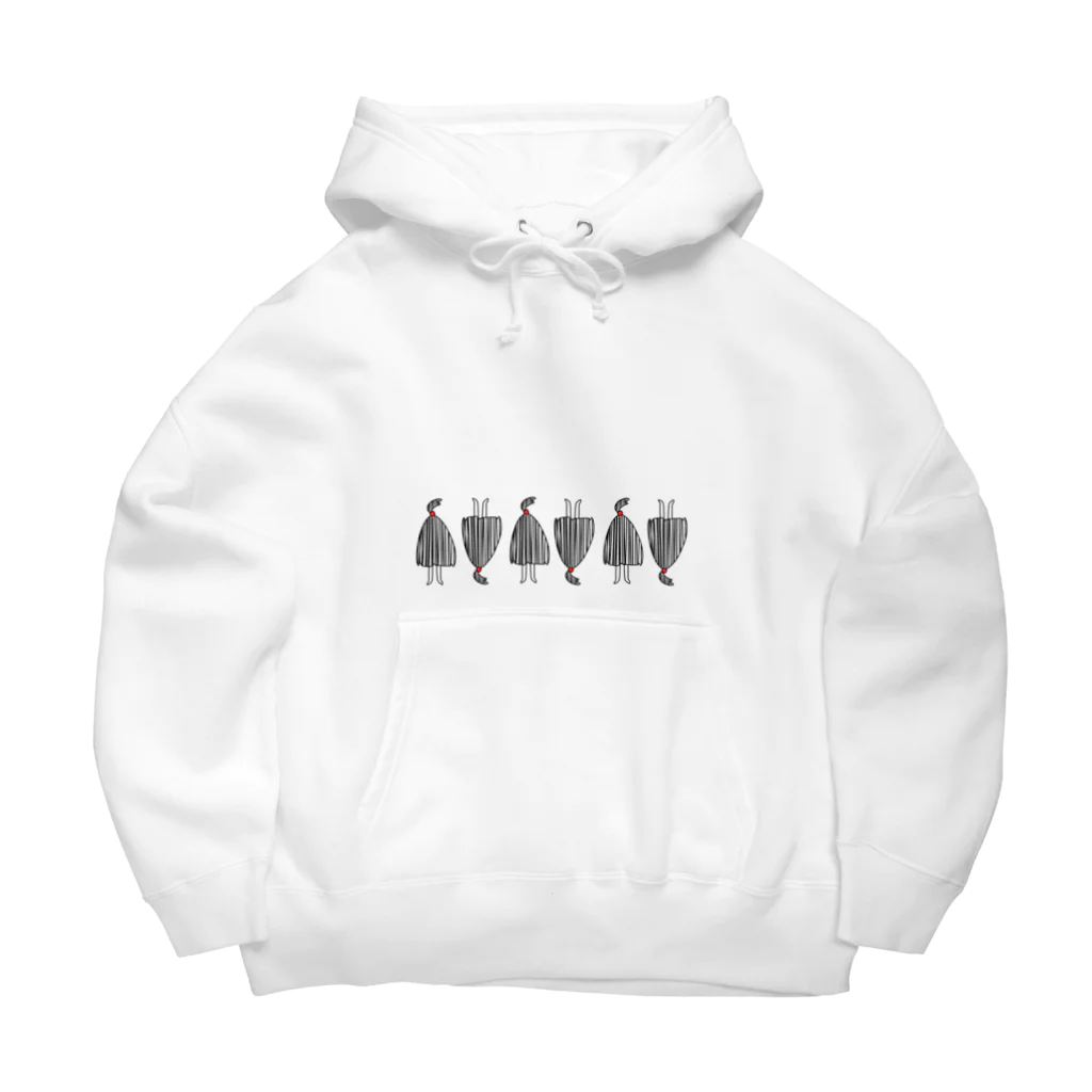 うらめし屋　のザシキワラシ Big Hoodie