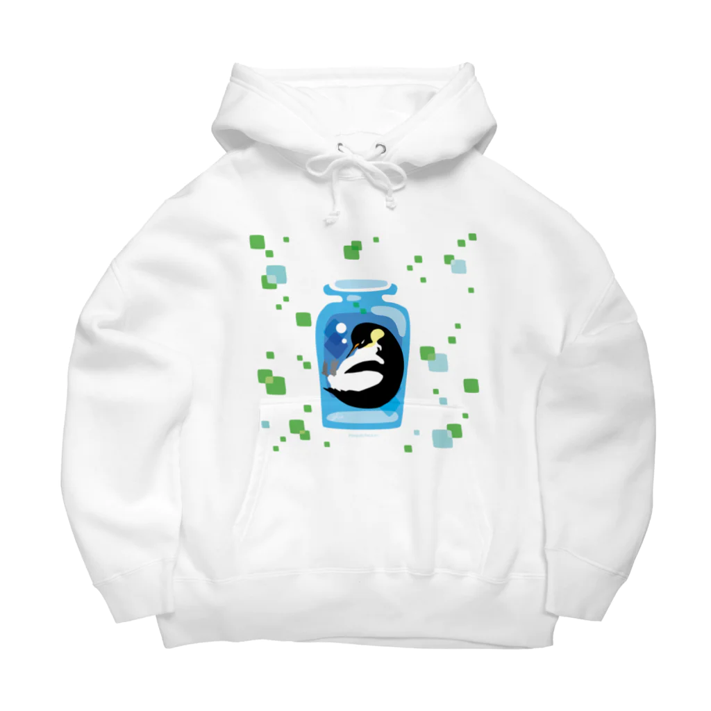 ペンギンパカリのペンギンの瓶詰めE Big Hoodie