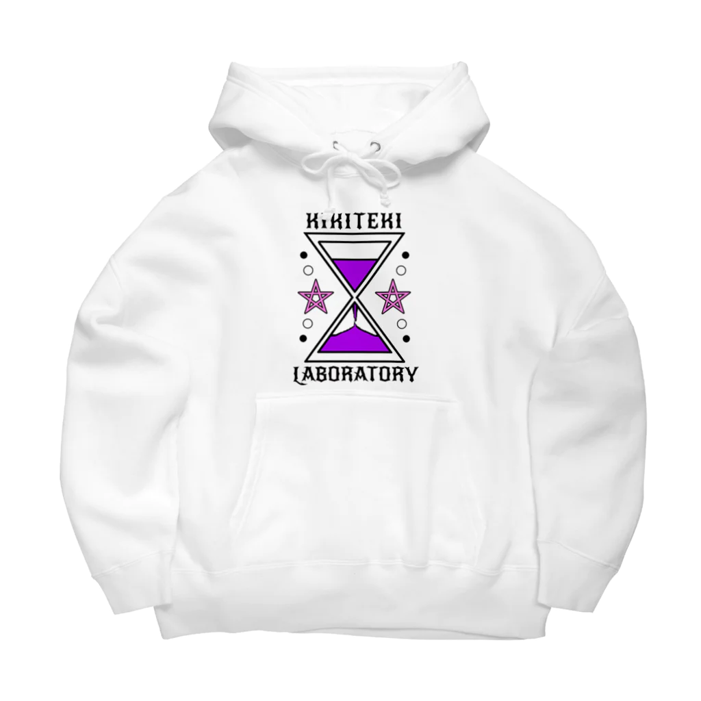 KIKITEKI_LABORATORYの砂時計 紫×ピンク Big Hoodie