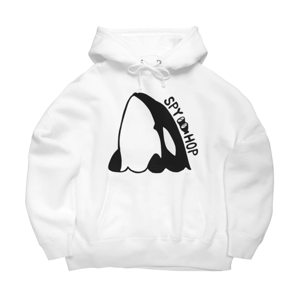 ムクのシャチ スパイホップ Big Hoodie