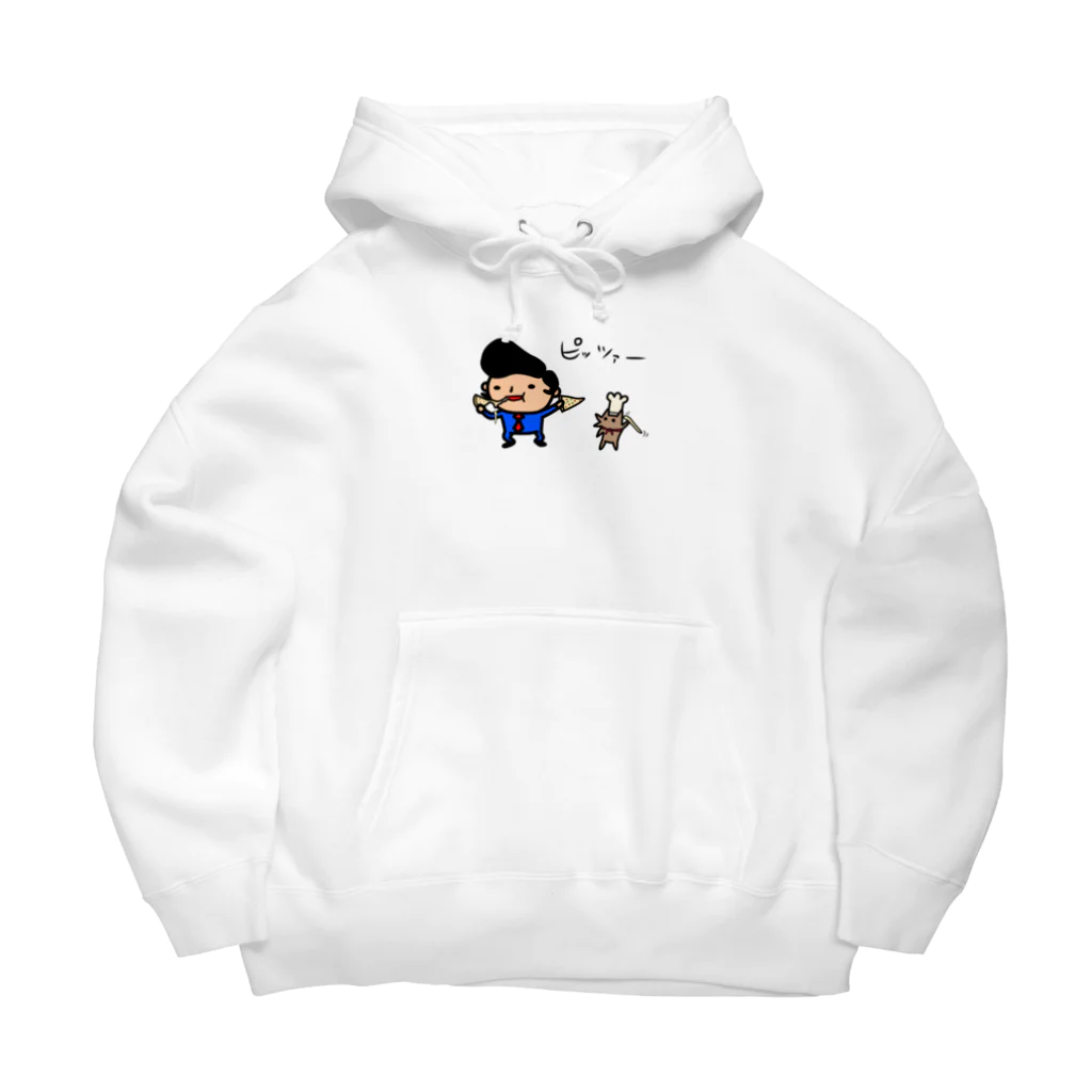 momino studio SHOPのパザピザプザペザポザ。。 Big Hoodie