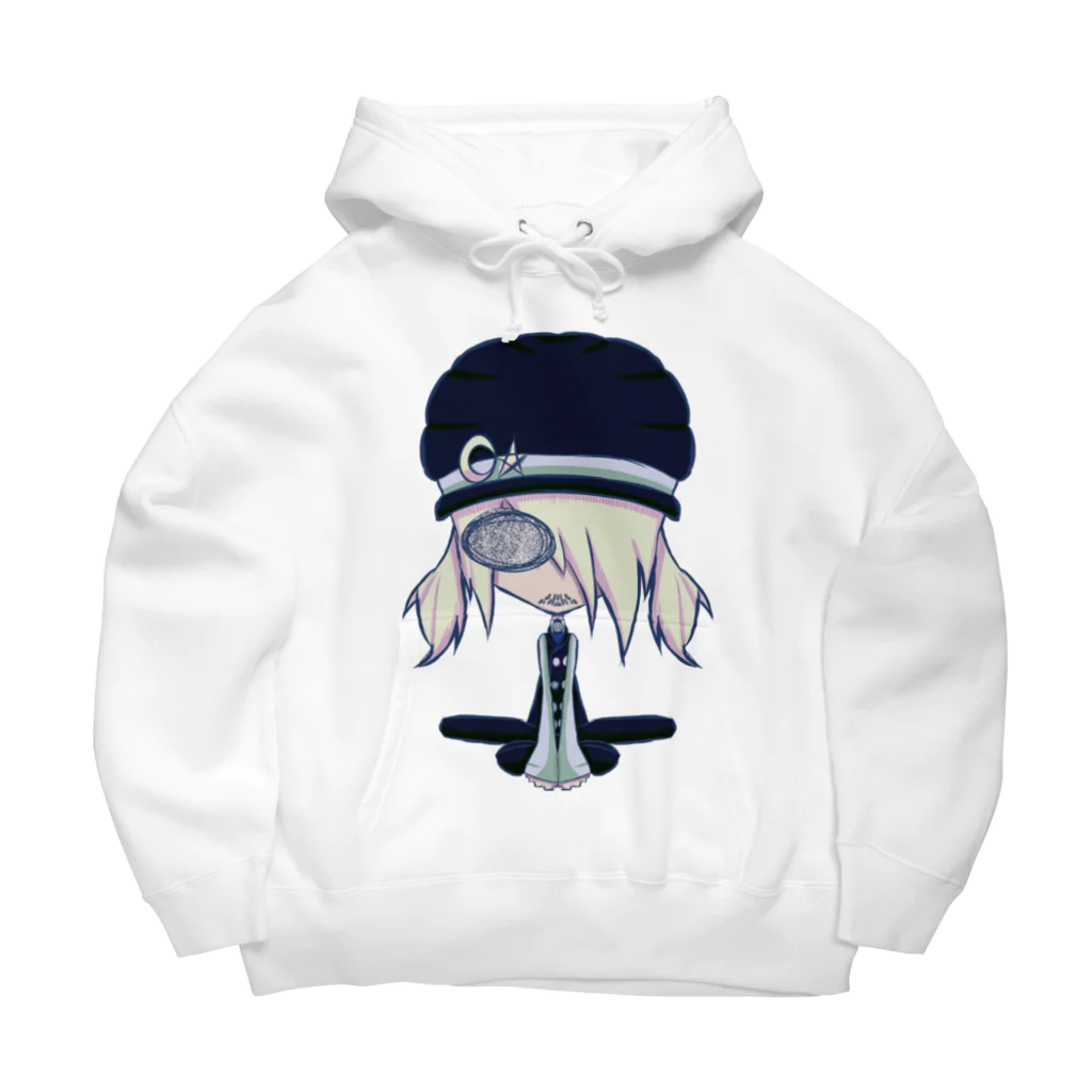 Café Roseraieの【VKOG398】デフォルメカラダ Big Hoodie