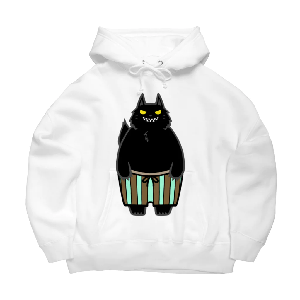 そのへんの黒猫のクロえもん Big Hoodie