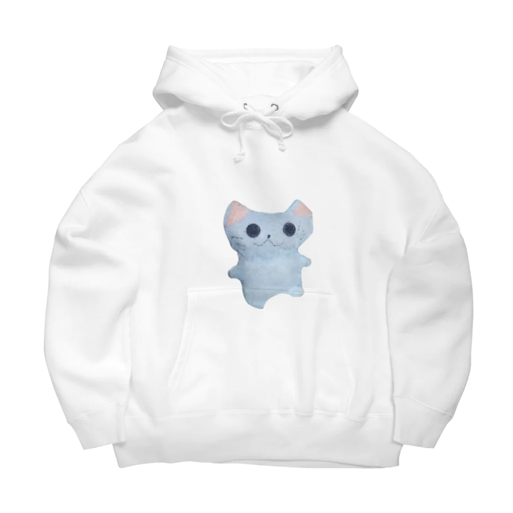 ラムネコshopのラムネコくん Big Hoodie