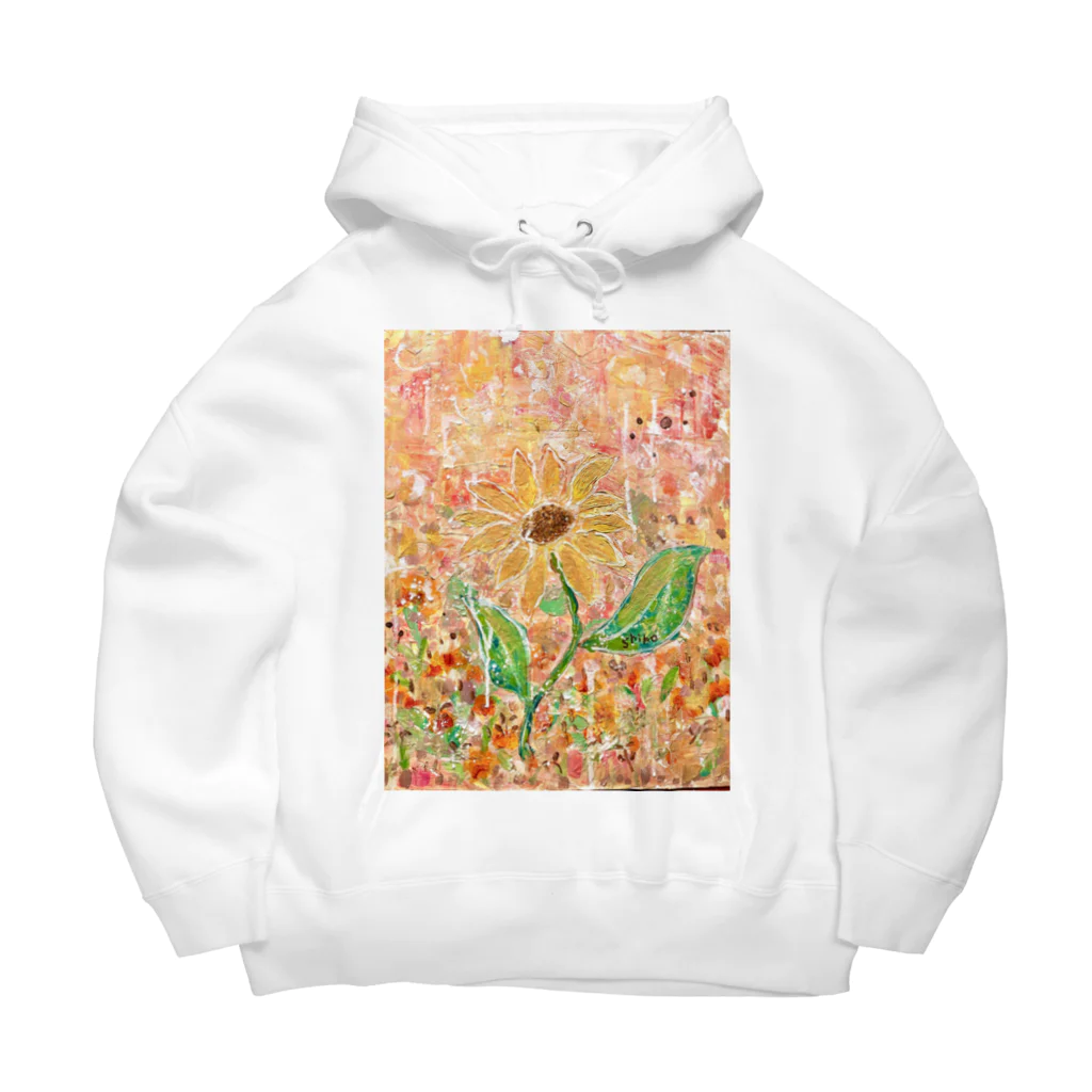 Lovearth🌍🌷の真夏のひまわり Big Hoodie