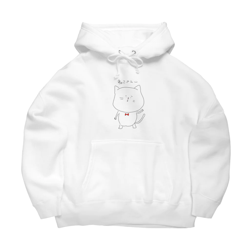 ステボシ みっちょん。のねこさん Big Hoodie