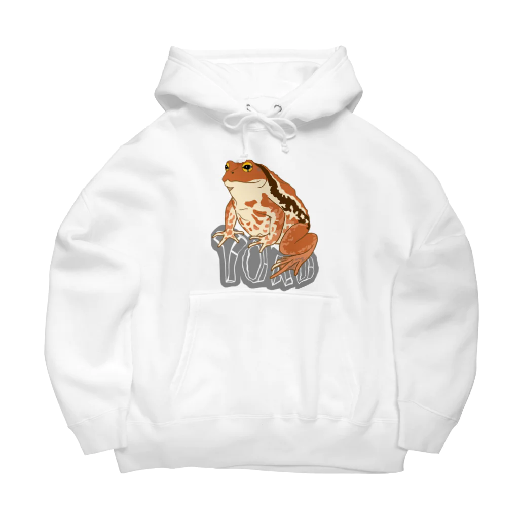 LalaHangeulのTOAD (ヒキガエル) 英字バージョン Big Hoodie