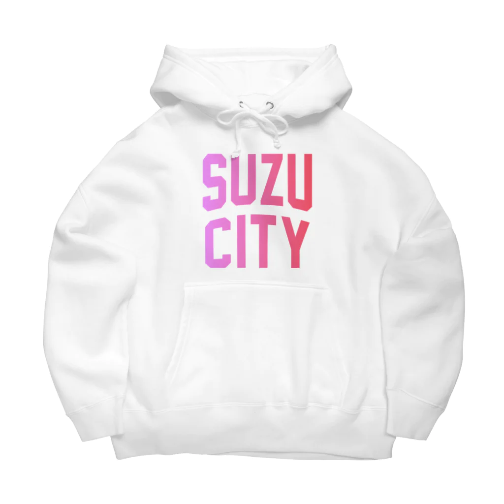 JIMOTOE Wear Local Japanの珠洲市 SUZU CITY Big Hoodie