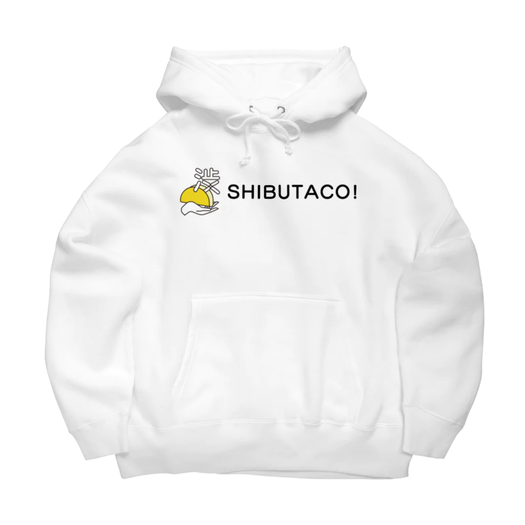 taco_meの＼渋谷でタコス！／ SHIBUTACO! 公式ロゴ（横） Big Hoodie