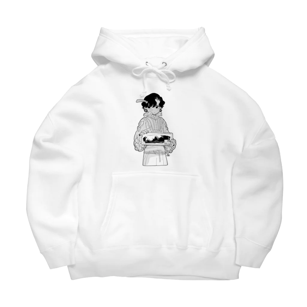 遠く静かな森の頬の虚無肉宣伝　2023年美少年展 Big Hoodie