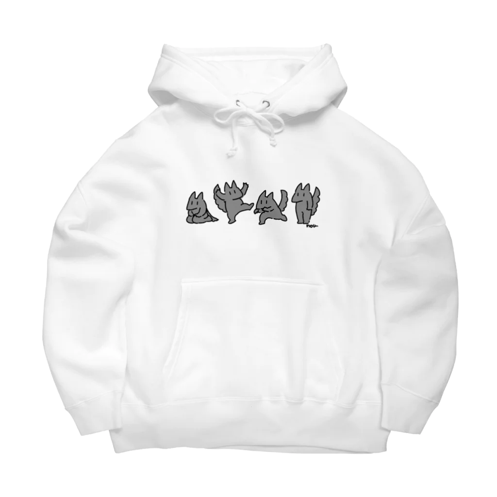 nou(のう)の人狼くんのうごき Big Hoodie