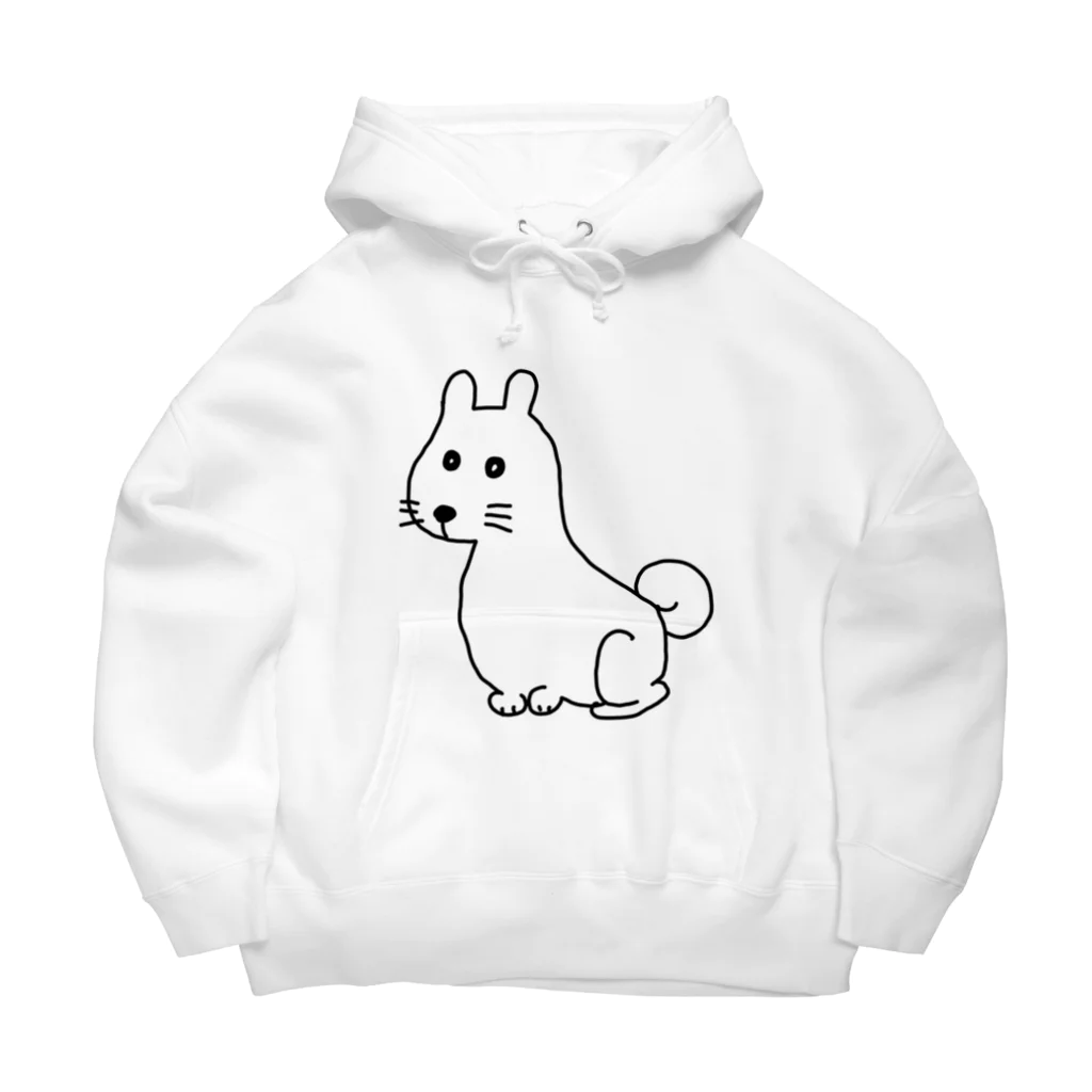 柴犬しばわんこhana873のお座りしてるわんこちゃん Big Hoodie